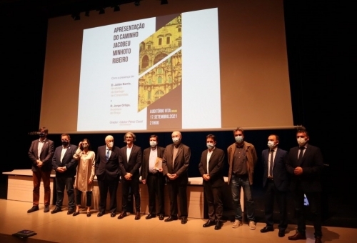 Apresentação do Camiño Minhoto Ribeiro na cidade de Braga